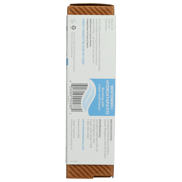 Himalaya Whitening+ Hydroxyapatite Toothpaste Peppermint