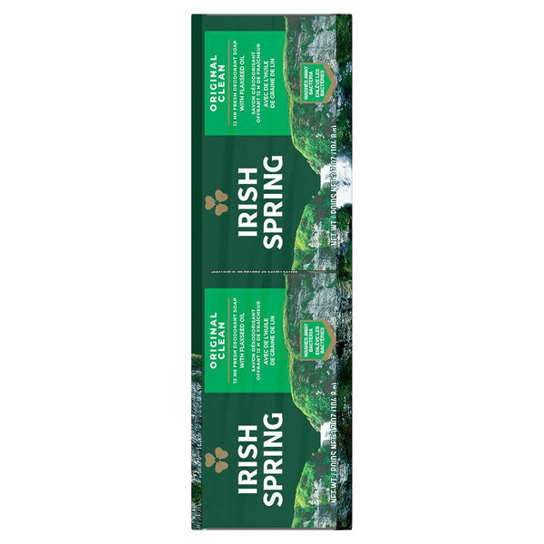Irish Spring Men's Bar Soap, Original Clean