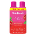 Skintimate Skin Therapy Raspberry Rain Shave Gel for Women, Moisturizing, Twin Pack