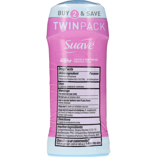 Suave Invisible Solid Powder Antiperspirant Deodorant