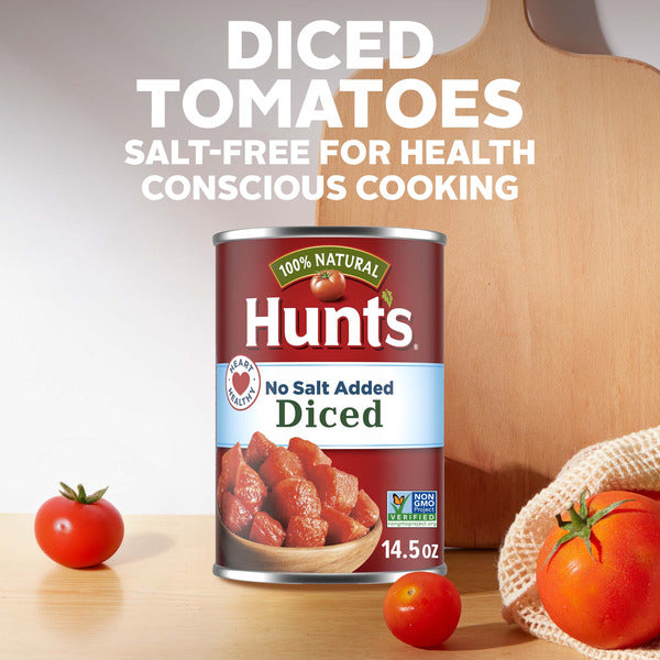 Hunt's Diced Tomatoes No Salt Added