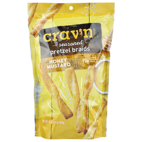Crav'n Flavor Cravn Flvr Prtzl Brd Hny Mstrd