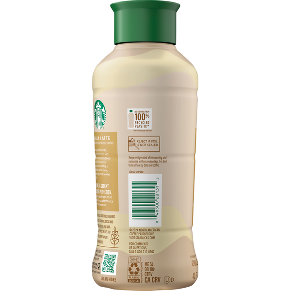 Starbucks Vanilla Latte Iced Espresso