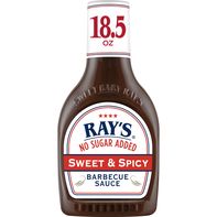 Ray's No Sugar Added Barbecue Sauce, Sweet & Spicy️