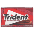 Trident Gum, Sugar Free, Cinnamon