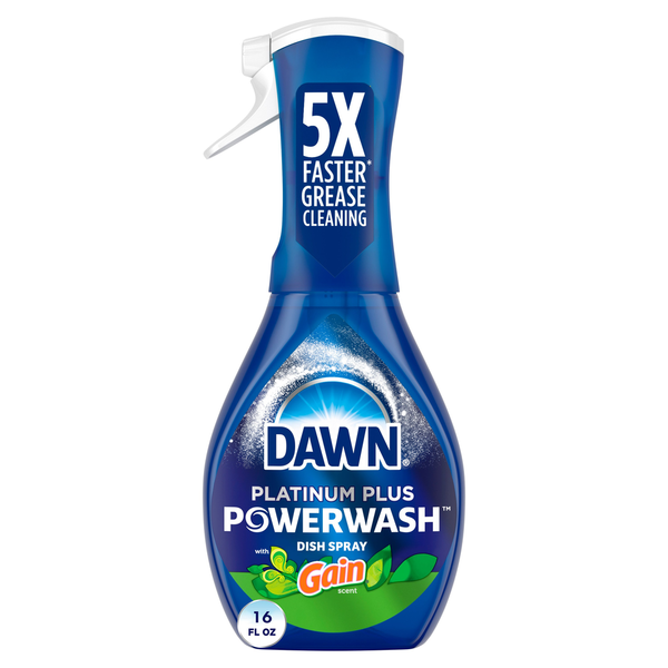 Dawn Platinum Plus Powerwash Dish Spray Gain Scent