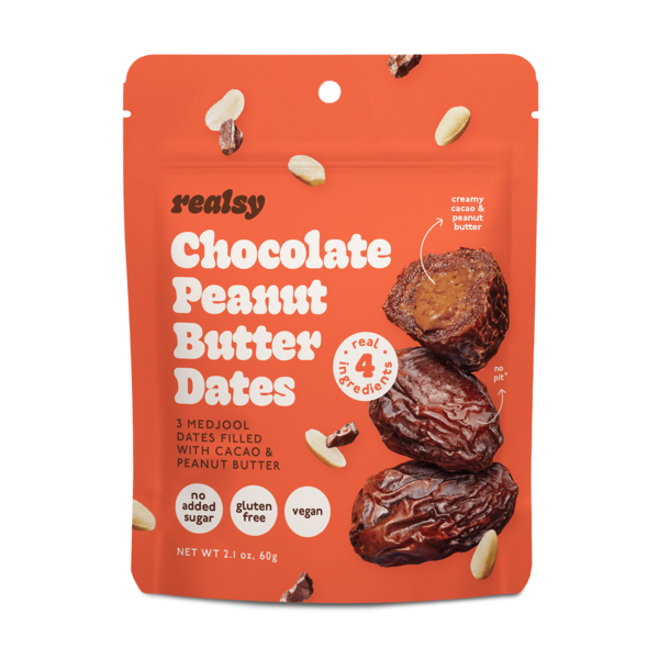 realsy Chocolate Peanut Butter Dates