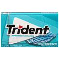Trident Sugar Free Wintergreen Gum