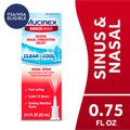 MUCINEX® Mucinex Sinus-Max Severe Nasal Congestion Relief Clear & Cool Nasal Spray, 0.75 fl. oz., Lasts 12 Hours, Fast Acting, Cooling Menthol Flavor