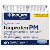 TopCare Ibuprofen PM, Nighttime, Coated Caplets️