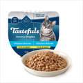 Blue Buffalo Tastefuls Savory Singles Wet Cat Food, Chicken, Twin Pack Cups