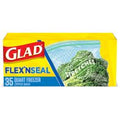 Glad Flex’N Seal Freezer Storage Plastic Bags, Qua...
️