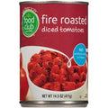 Food Club Fire Roasted Diced Tomatoes️