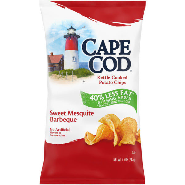 Cape Cod Less Fat Sweet Mesquite Barbeque Chips