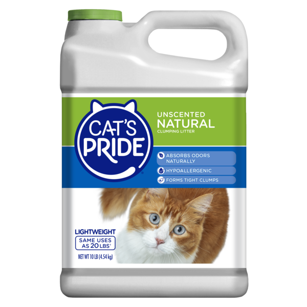 Cat's Pride Natural Unscented Lightweight Clumping Clay Cat Litter