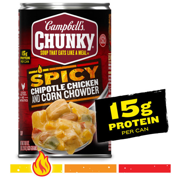 Campbell's Spicy Chipotle Chicken Corn Chowder Soup