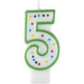 Wilton Green Number 5 Birthday Candle️