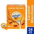 International Delight Coffee Creamer Singles, Caramel Macchiato, Shelf Stable Flavored Creamer, 24 Ct, 0.44 FL OZ, Pre-Portioned Creamers