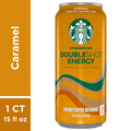 Starbucks Energy Coffee Beverage, Caramel, Doubleshot