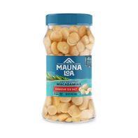 Mauna Loa Hawaiian Sea Salt Macadamia Nuts Jar️