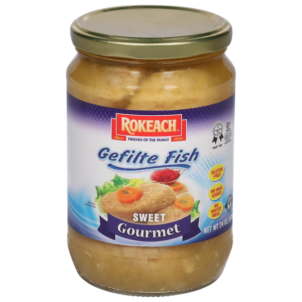 Rokeach Gefilte Fish, Gourmet, Sweet