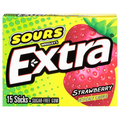 Extra Sugar-Free Sours Strawberry Gum