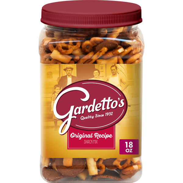 Gardetto's Original Recipe Snack Mix Salty Snacks Tub