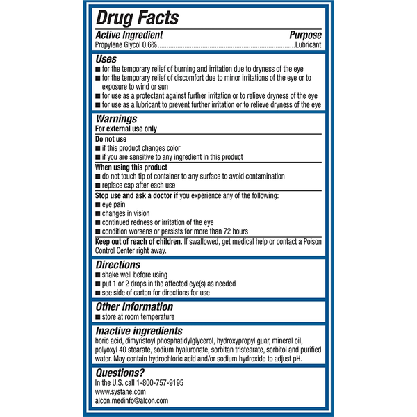 SYSTANE Pro PF Lubricant Eye Drops Twin Value Pack