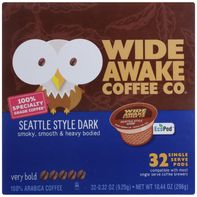 Wide Awake Very Bold Roast Seattle Style Dark 100%...
️