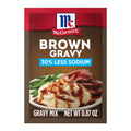 McCormick 30% Less Sodium Brown Gravy Seasoning Mix