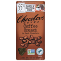 Chocolove Coffee Crunch, in Dark Chocolate, 55% Cocoa