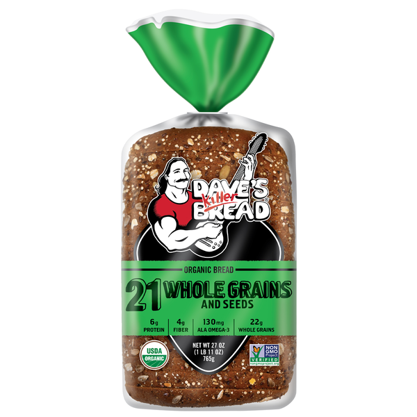 Dave's Killer Bread 21 Whole Grains and Seeds Organic Bread
