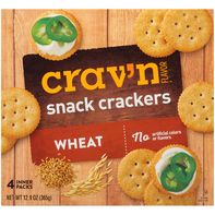 Crav'n Flavor Wheat Snack Crackers️