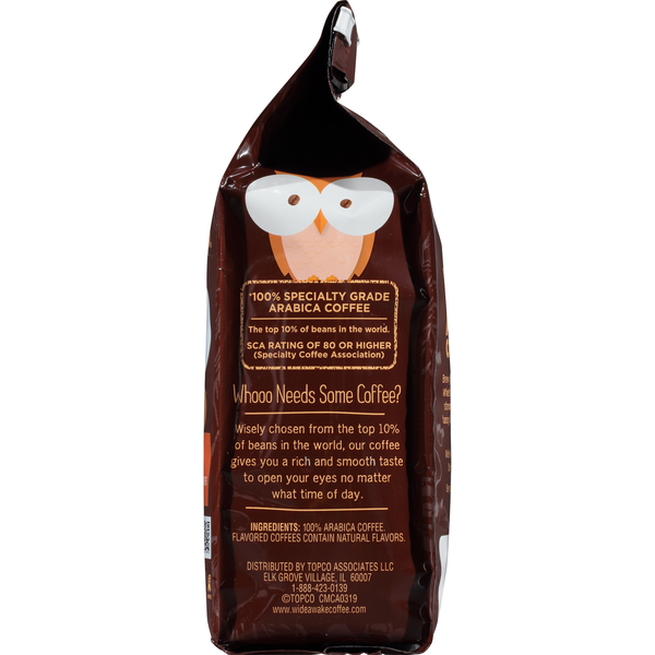 Wide Awake Light Roast Hazelnut 100% Arabica Ground Coffee