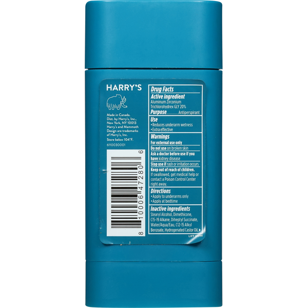 Harry's Antiperspirant, Extra-Strength, Odor & Enhanced Sweat Control, Redwood
