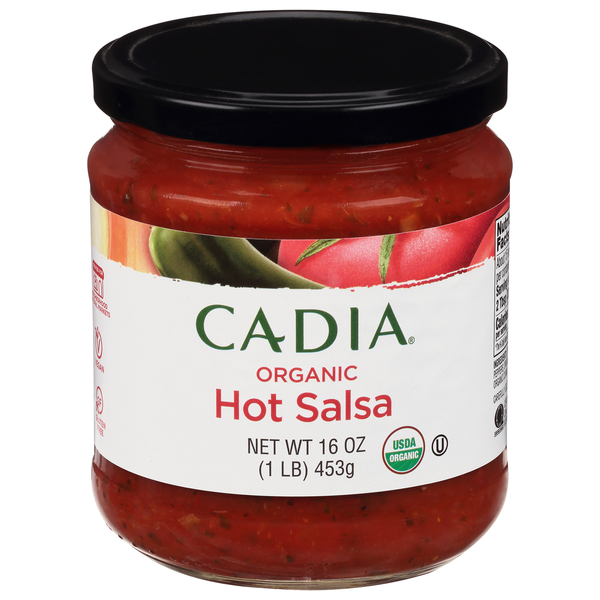 CADIA Salsa, Organic, Hot