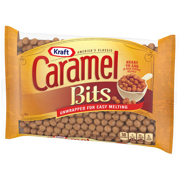 Kraft America's Classic Unwrapped Candy Caramel Bits for Easy Melting