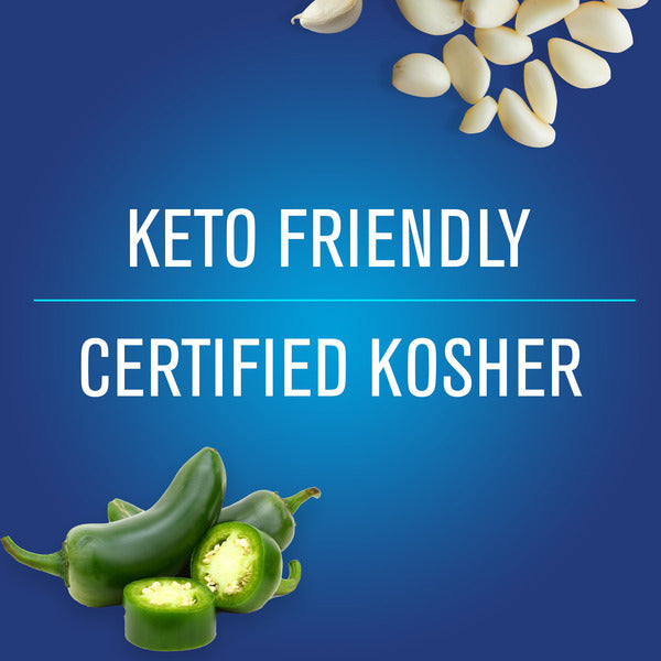 Vlasic Hot Jalapeno Pepper Slices, Keto Friendly