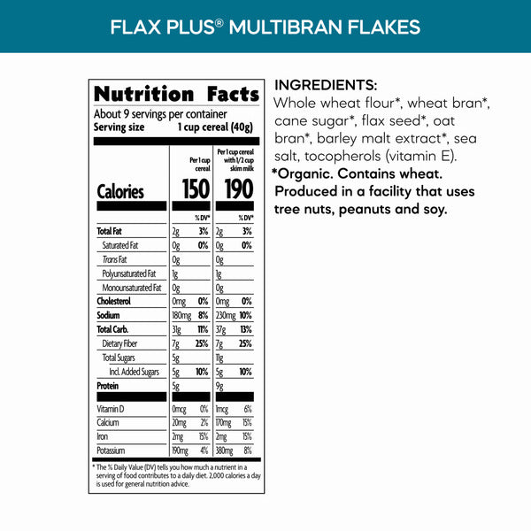 Nature's Path Flax Plus Multibran Flakes Cereal