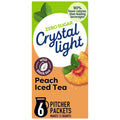 Crystal Light Peach Iced Tea Artificially Flavored Powdered Drink Mix