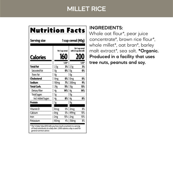 Nature's Path Millet Rice Flakes Cereal