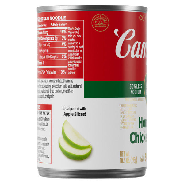 Campbell's Heart Healthy Homestyle Chicken Noodle Soup