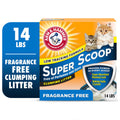 Arm & Hammer Super Scoop Fragrance Free Clumping Clay Cat Litter