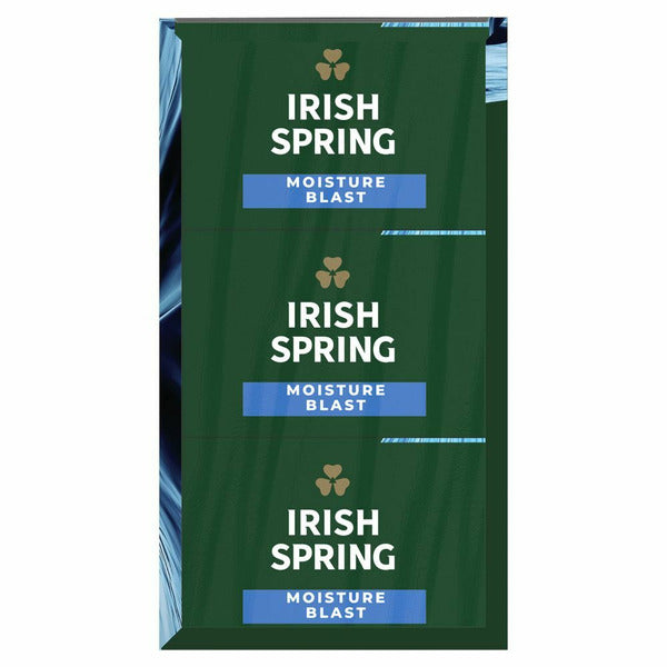 Irish Spring Men's Bar Soap, Moisture Blast