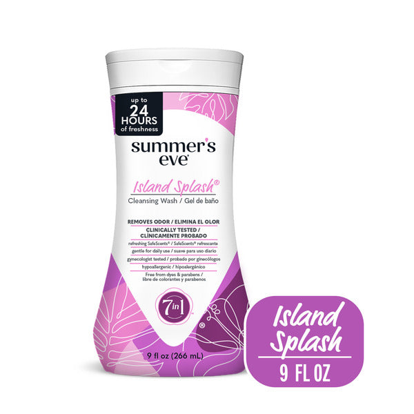Summer's Eve Feminine Cleansing Wash, Island Splash