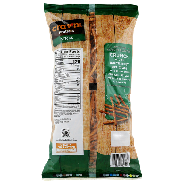 Crav'n Flavor Pretzel Sticks