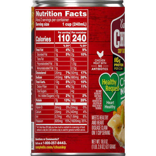 Campbell's Healthy Request Chicken Noodle Soup