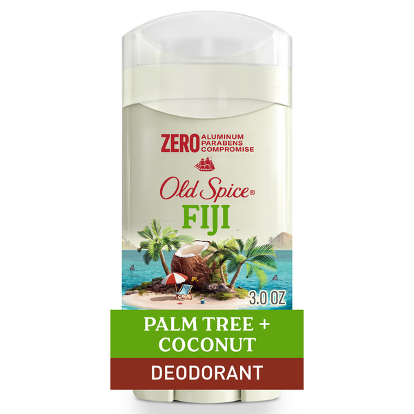 Old Spice Men's Deodorant Aluminum-Free Fiji with Palm Tree