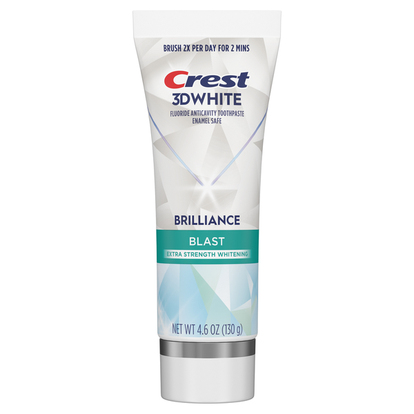 Crest 3D White Brilliance Blast Teeth Whitening Toothpaste