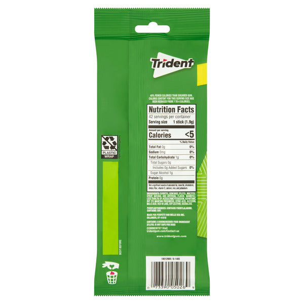 Trident Watermelon Twist Sugar Free Gum